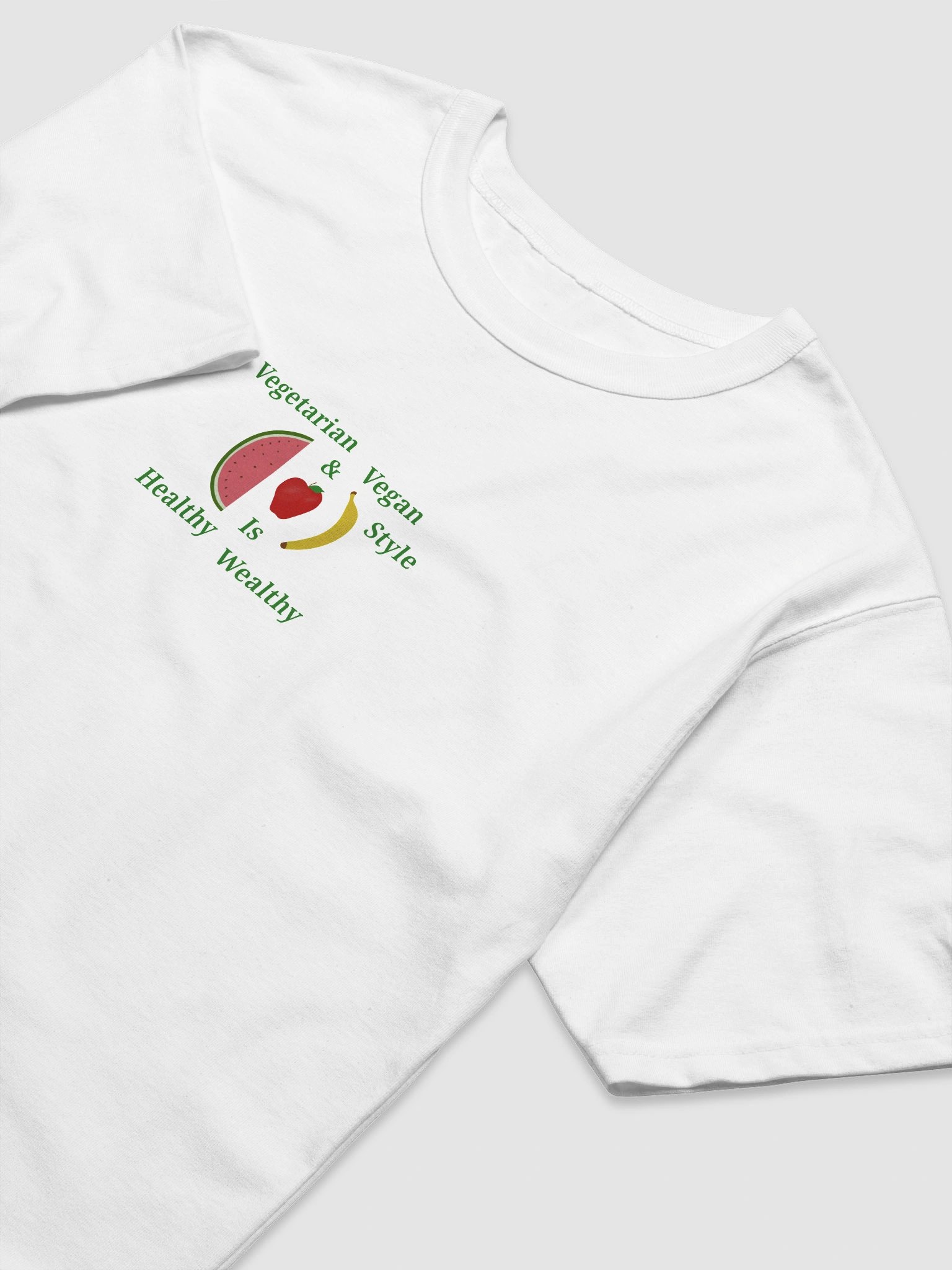 Healthy Wealthy Vegan T-Shirt product image (3)