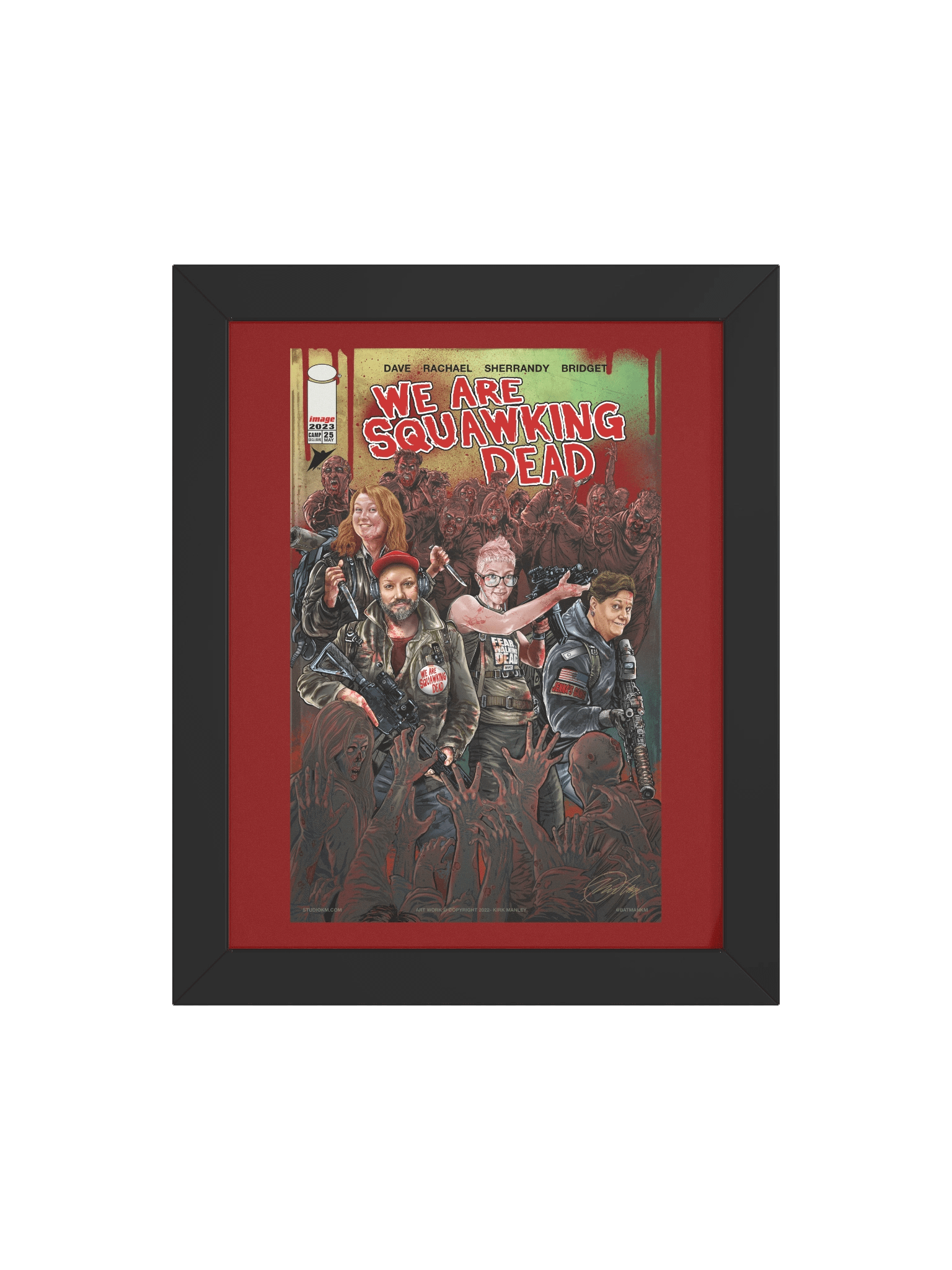 Kirk Manley Comic Book Art |Framed Print product image (4)