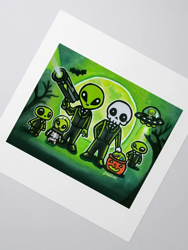 Alien Patrol Sticker product image (2)