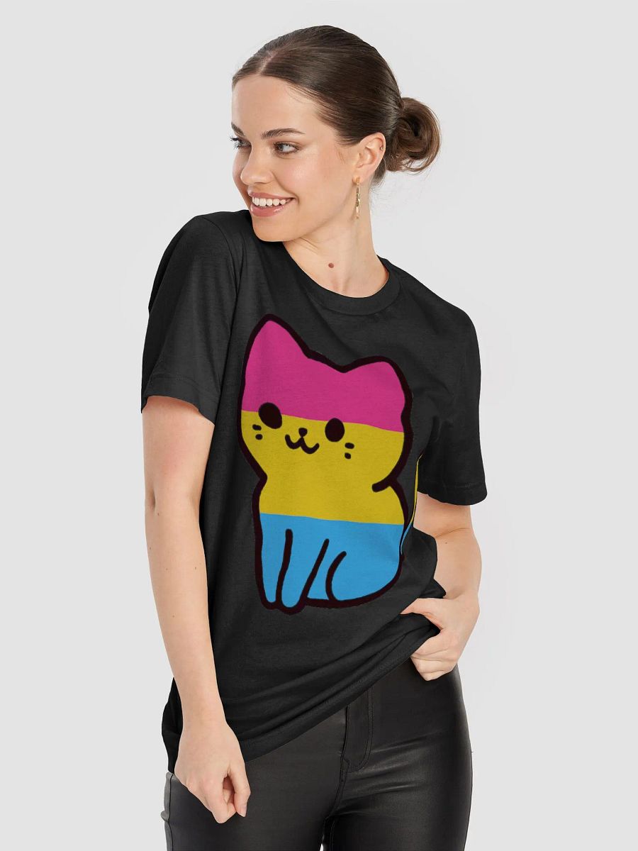Pansexual Pride Kitty Woman's Shirt product image (83)