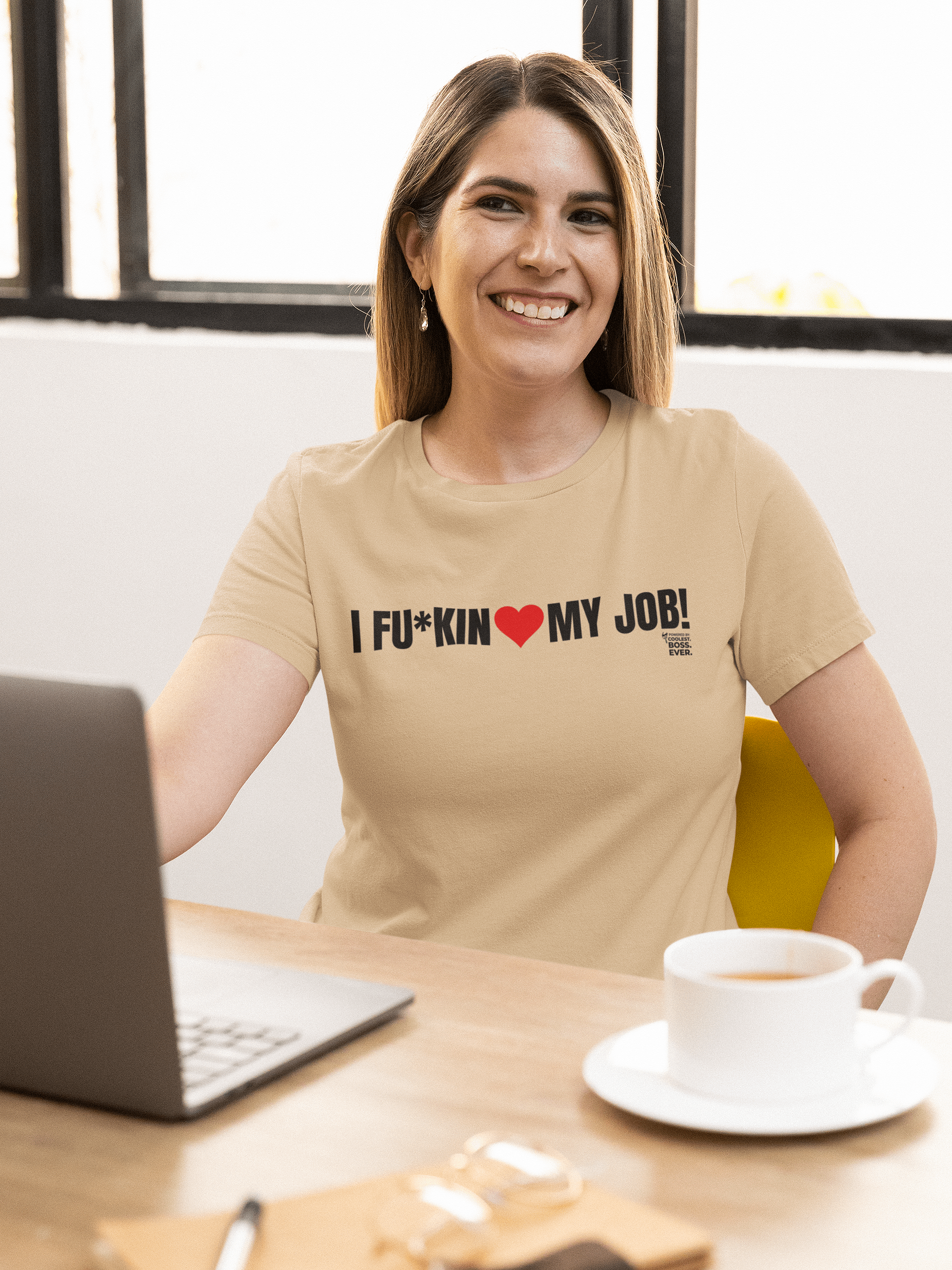 Coolest Boss Ever | Premium Heavyweight Cotton Tee – Bold & Stylish Workwear product image (6)