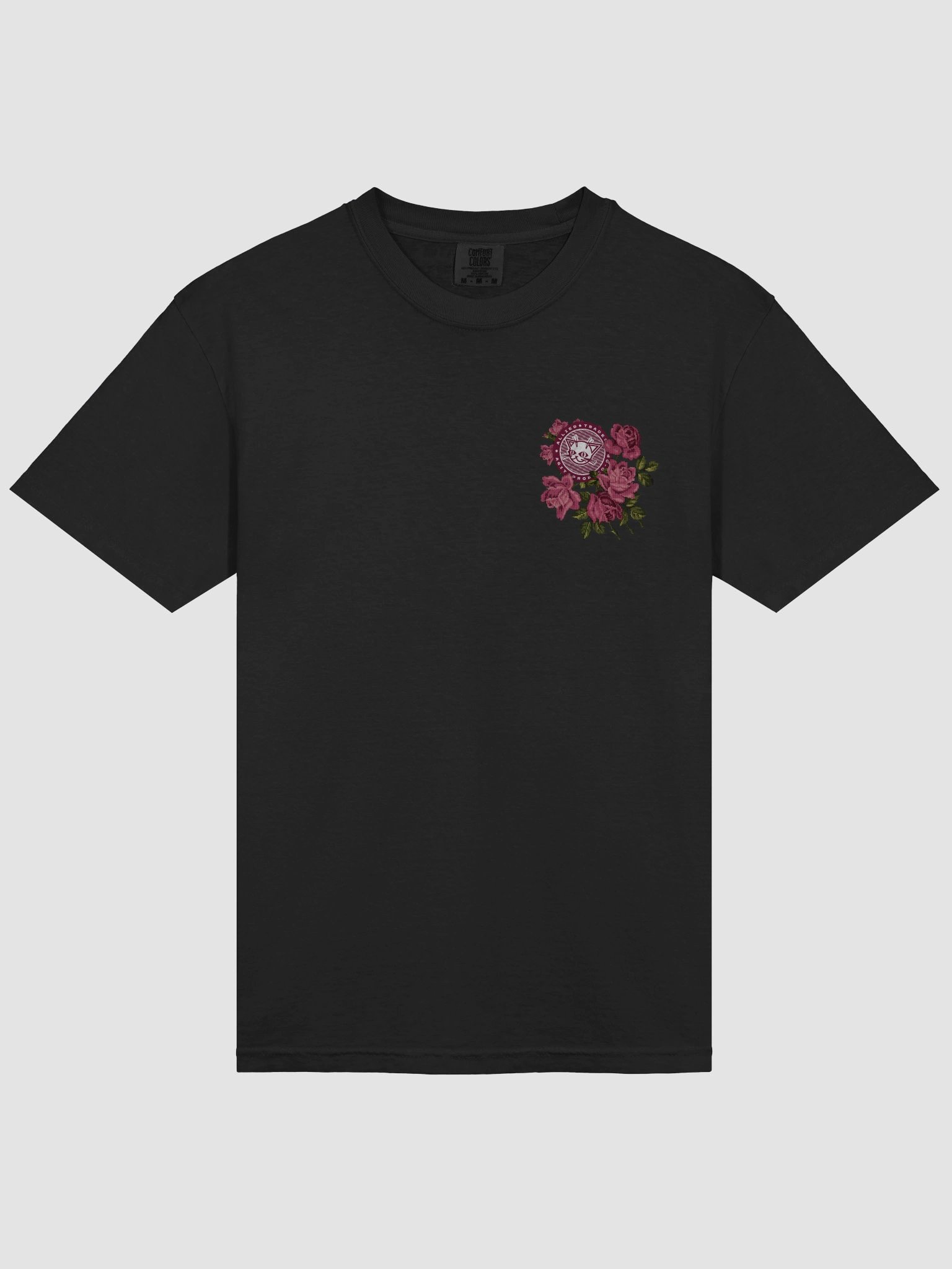 Claws and Thorns Alli Cat Floral Tee product image (24)