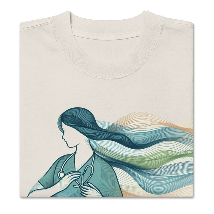 Compassion in Motion Nurse Illustration T-Shirt product image (30)