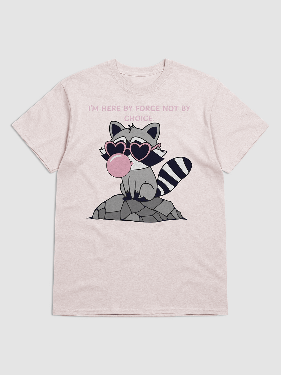 Raccoon Chic Heart Sunglasses T-Shirt product image (34)