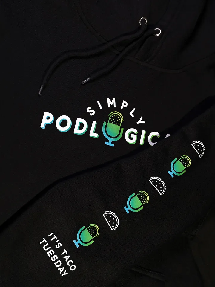 SimplyPodLogical Hoodie (Black) product image (2)