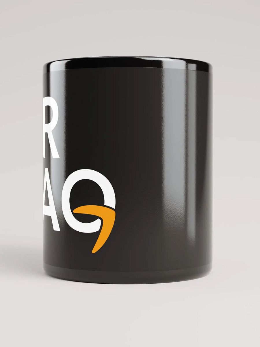 PRFAQ Glossy Black Mug product image (3)