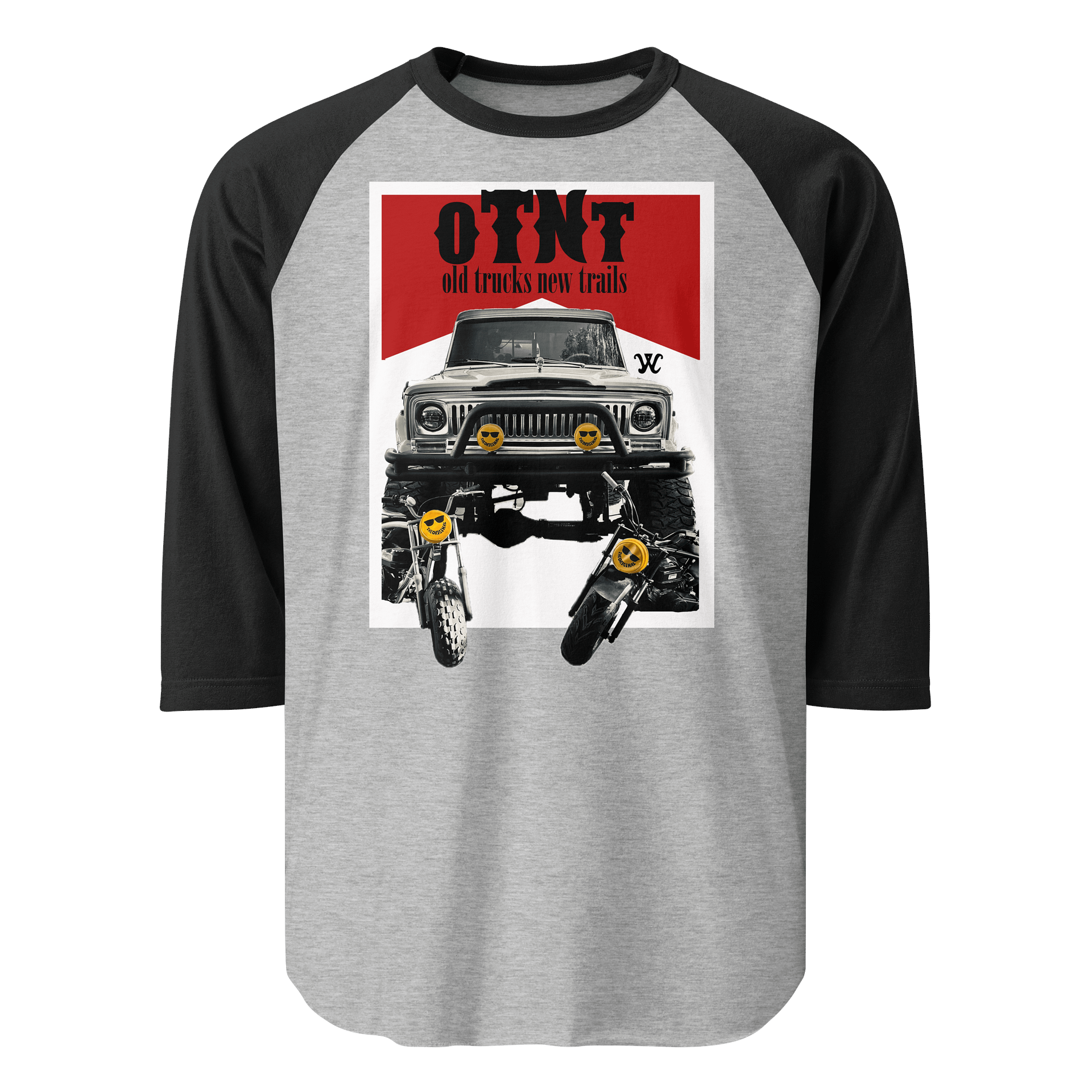 OTNT Grit Baseball T-Shirt product image (1)