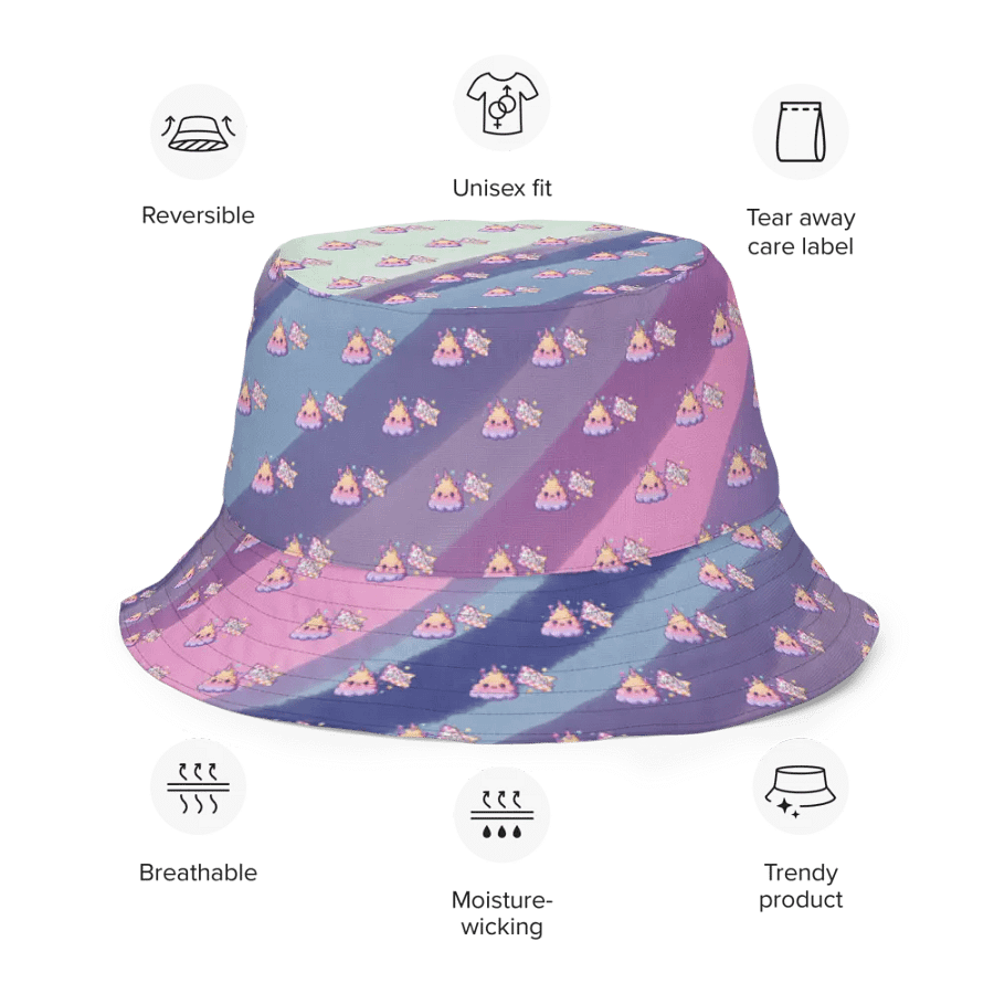 MSLA Sparkles Amigos - Reversible Bucket Hat product image (8)