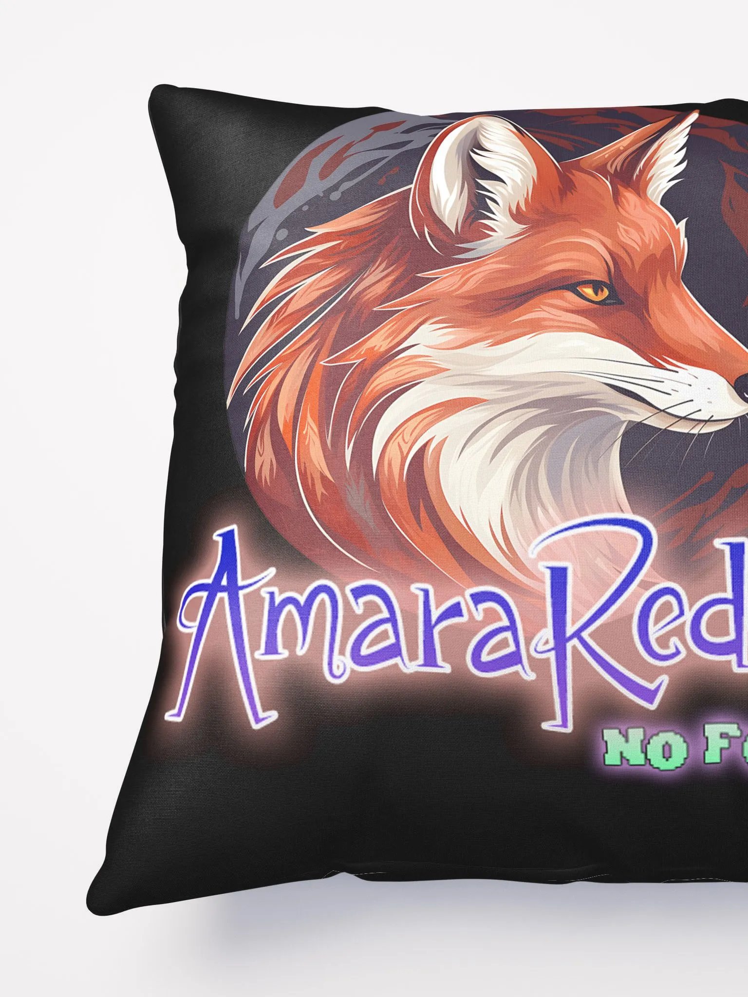 Amara Redfox Logo Pillow product image (3)