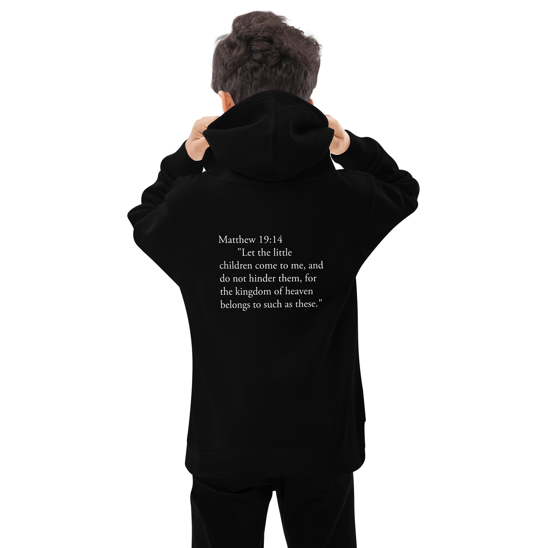 KID'S Gli hoodie ( Matthew 19:14) product image (4)