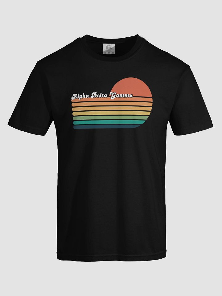 Sunset Retro Comfort Tee product image (1)
