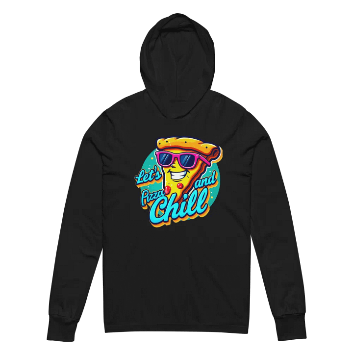 Pizza and Chill Vibes Hooded Tee Bella+Canvas (Adult Unisex) product image (6)