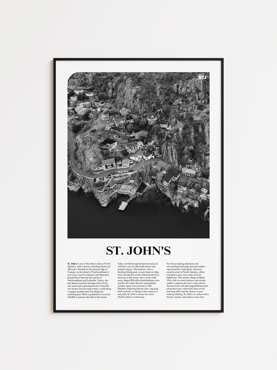 St. John's 02 Newspaper Poster product image (1)