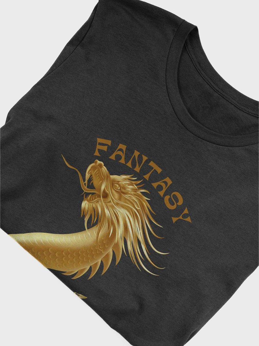 Fantasy Writer Dragon t-shirt - Black/Gold product image (5)