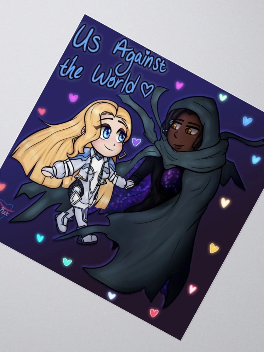 Us Against the World - Sticker 1 product image (4)