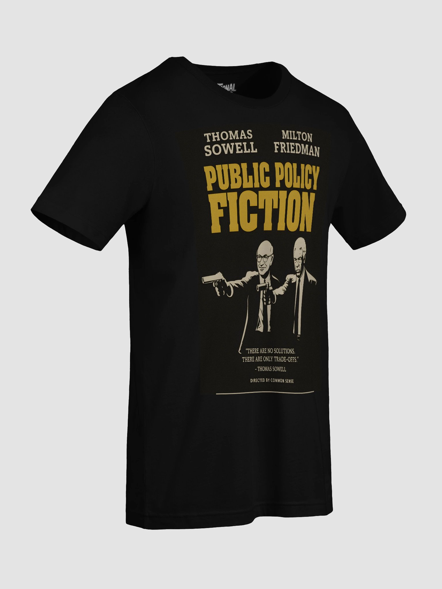 Public Policy Fiction – Sowell & Friedman Tribute Tee product image (4)