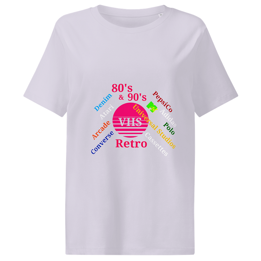Retro Vibes Organic Cotton Tee product image (1)