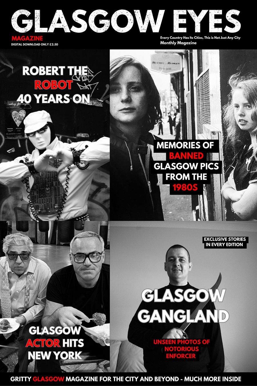 Glasgow Eyes Magazine Yearly Subscription product image (1)