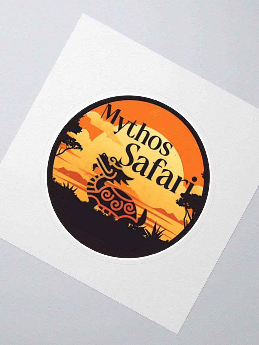 Mythos Safari Logo Sticker! product image (8)
