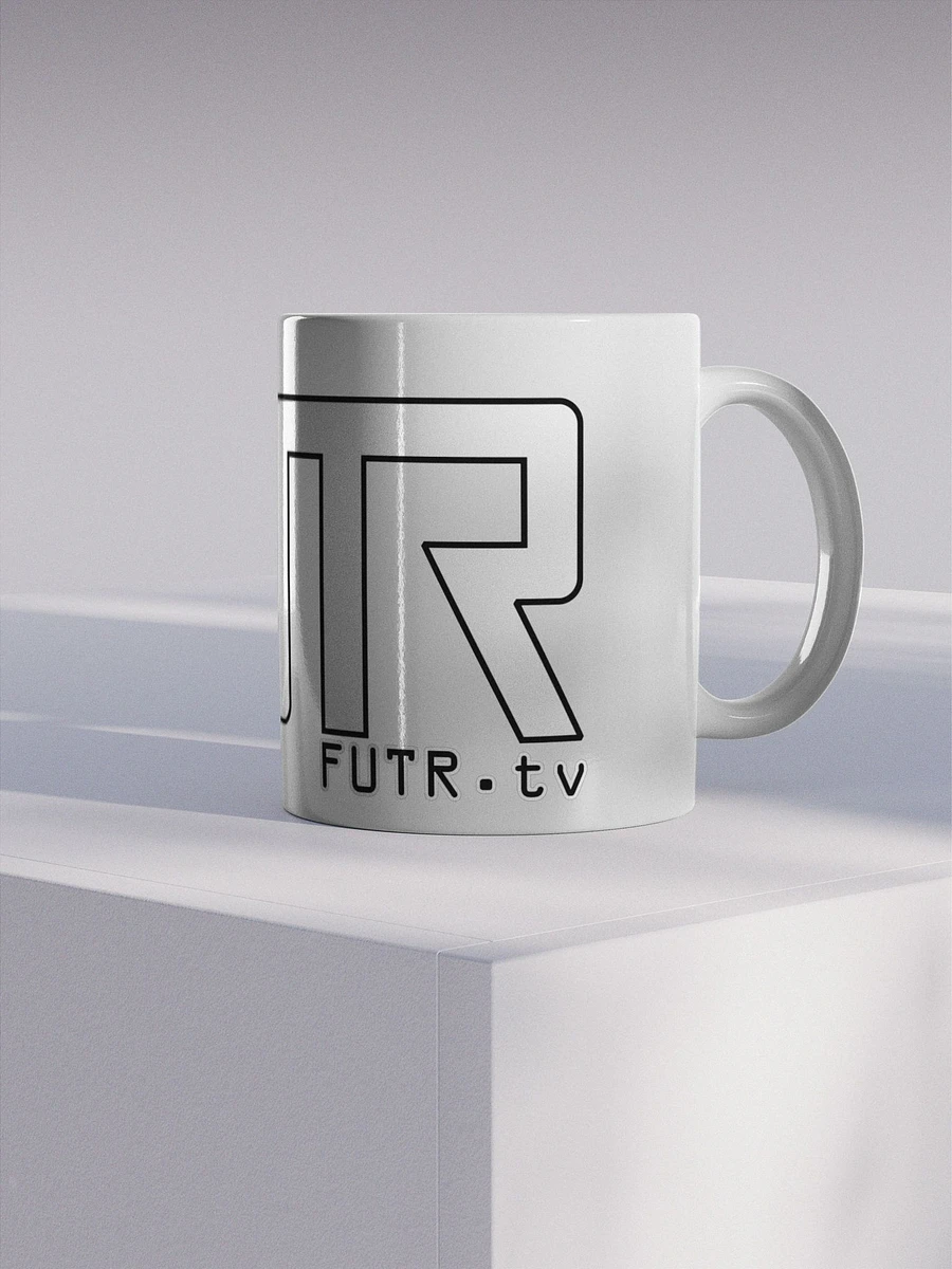 White FUTR Logo Ceramic Mug product image (4)