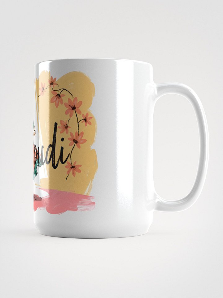 Vibrant Kuchipudi Dance | Traditional Indian Art Glossy Mug product image (1)