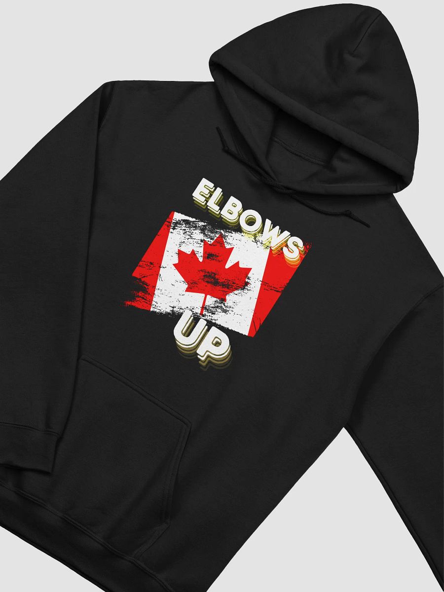 Canadian Flag 'Elbows Up' Hoodie product image (3)
