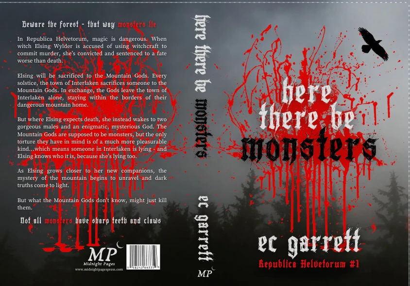PRE-ORDER Here There Be Monsters Signed Hardback product image (2)