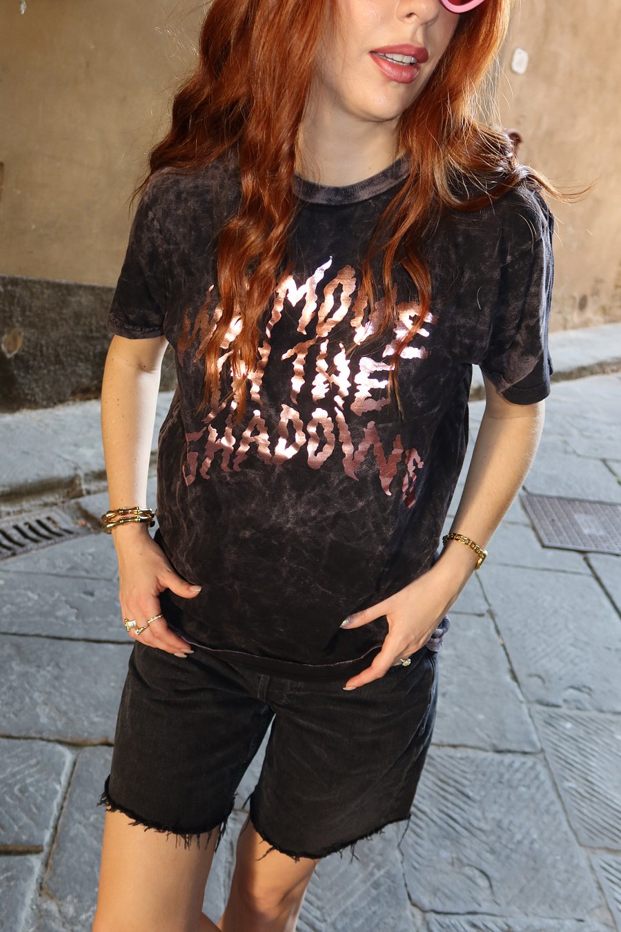 We Move In The Shadows Metallic Foil Tee product image (5)