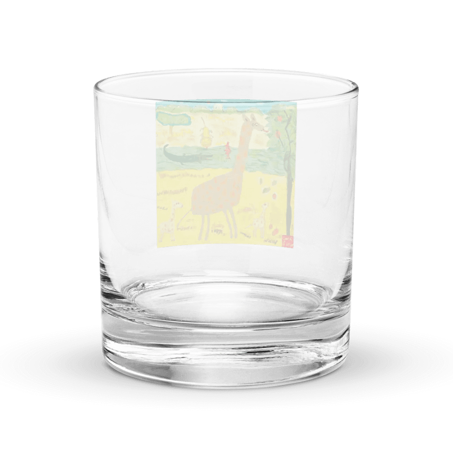 Rocks Glass ：African animals product image (4)