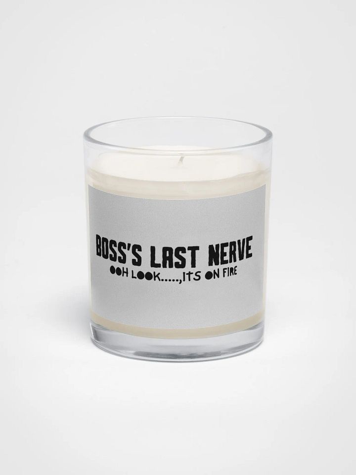 Boss's Last Nerve Soy Wax Candle product image (1)