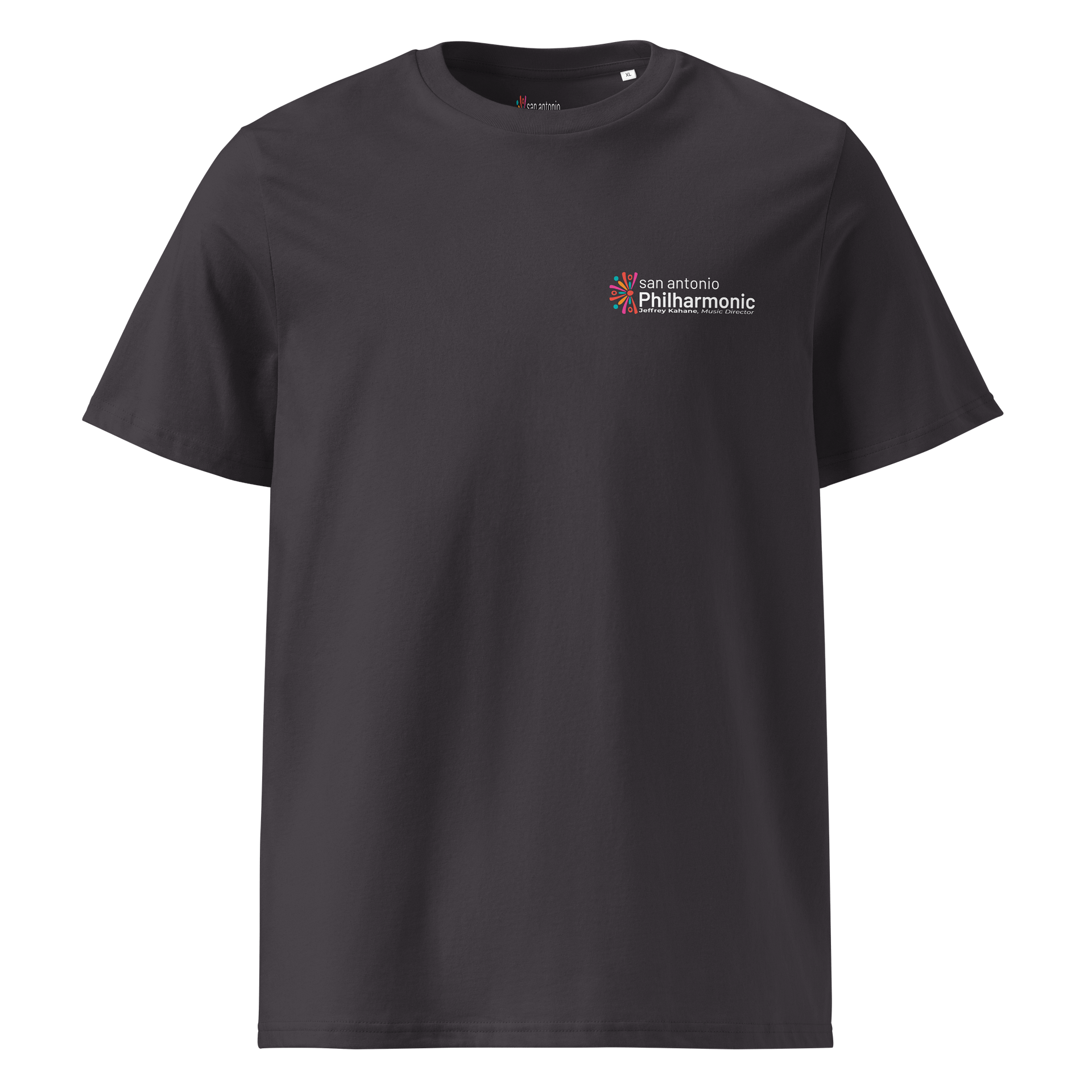 Resurrection Symphony Unisex Organic Ribbed Neck T-Shirt product image (2)