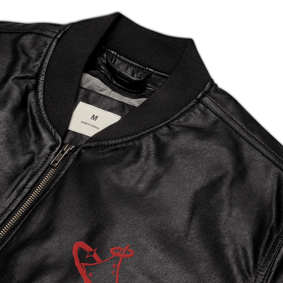 Revived Leather Bomber Jacket product image (13)