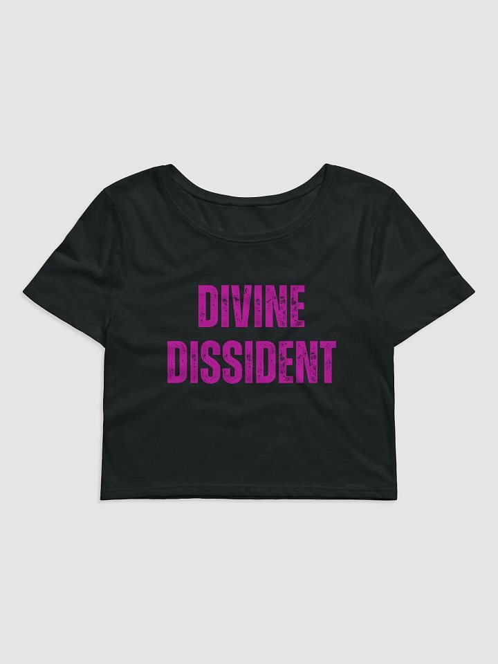 Divine Dissent Women's Cropped Tee product image (1)