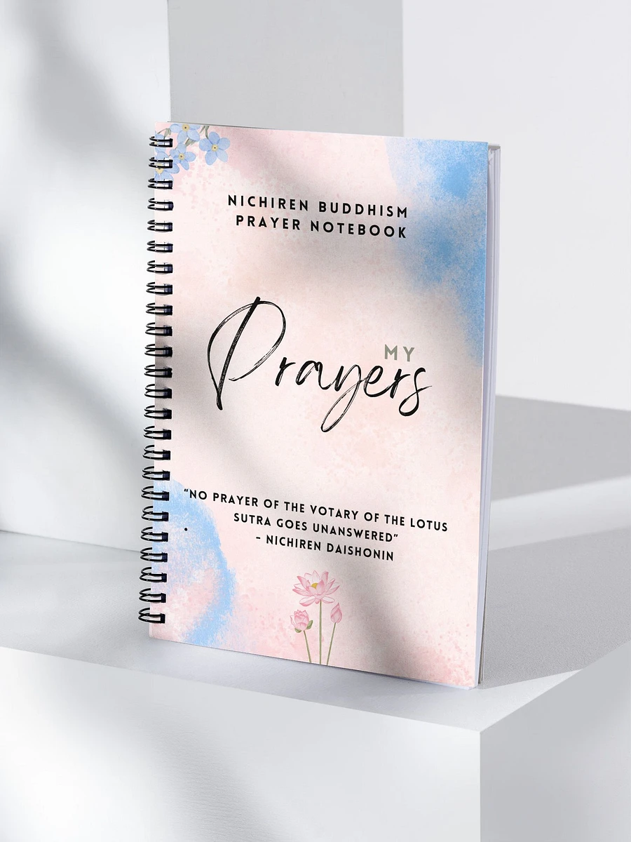 My Prayers—Nichiren Buddhism Spiral Notebook product image (4)