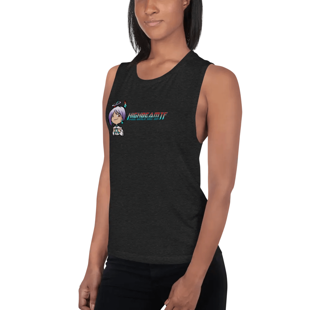 Chaos Gremlin Tank Top - Black Heather product image (3)