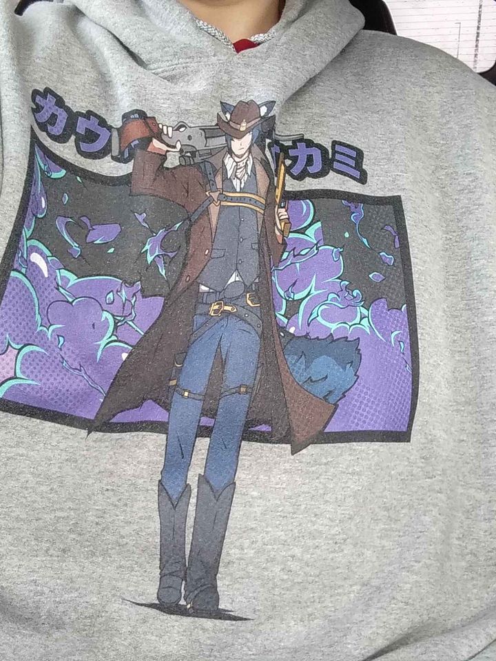 Cowboy Wolf Hoodie product image (1)