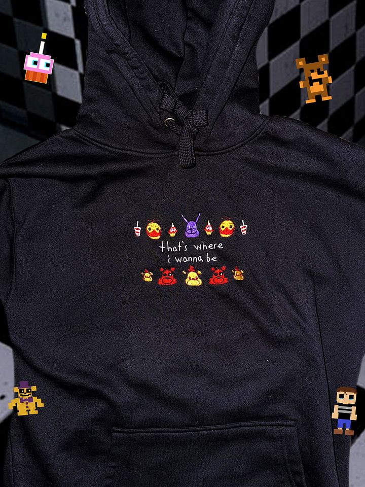 that's where i wanna be HOODIE! 🐻🤎 product image (1)