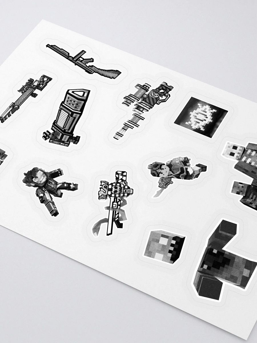 Stickers 3 BW product image (3)