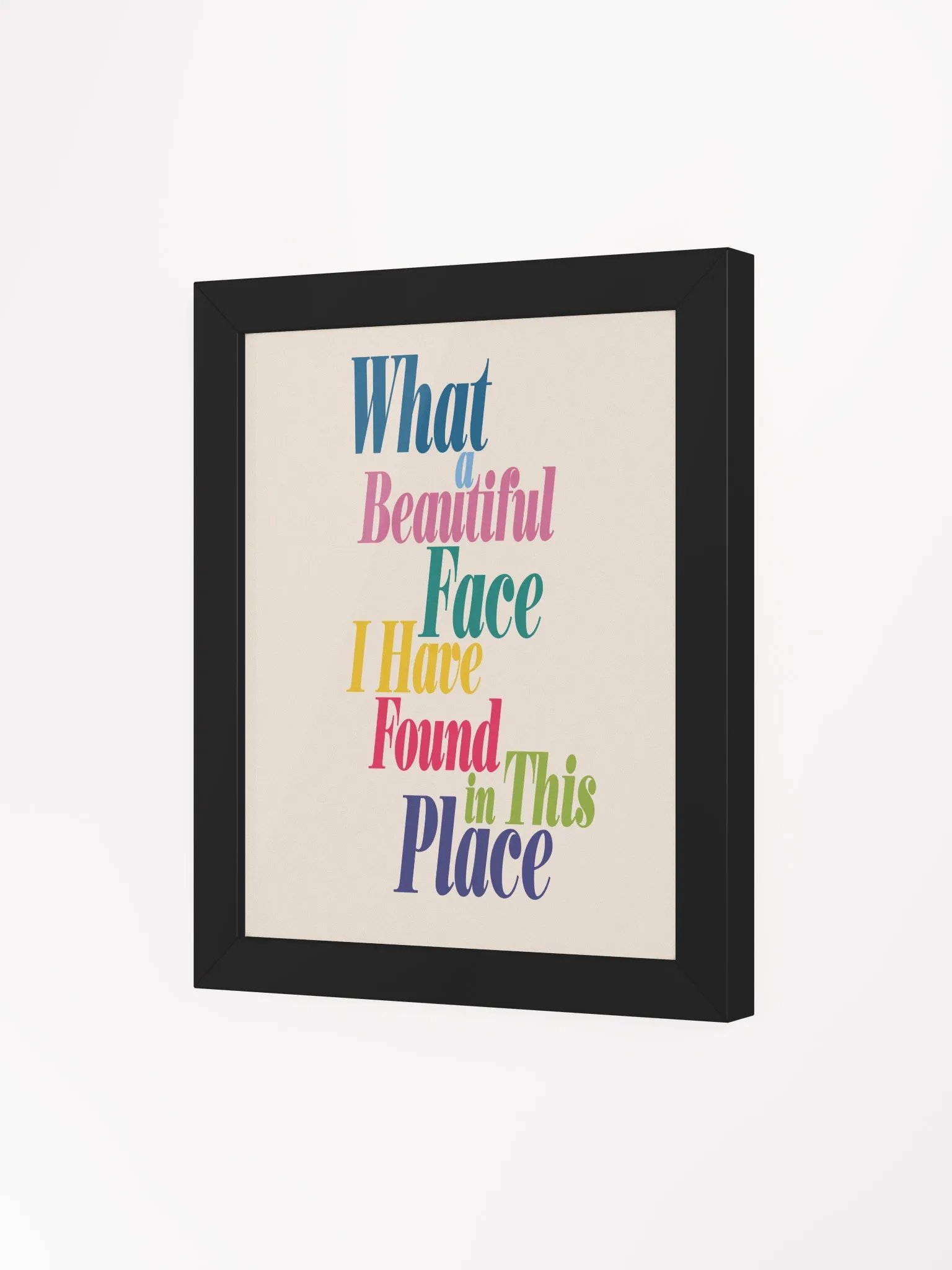 What A Beautiful Face Desk Art product image (9)