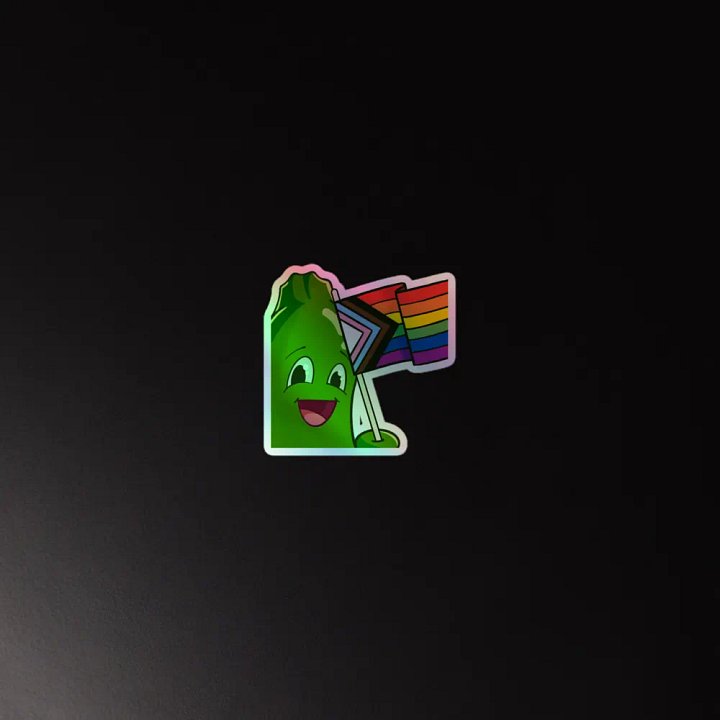 Zookini Holographic Pride Sticker product image (2)