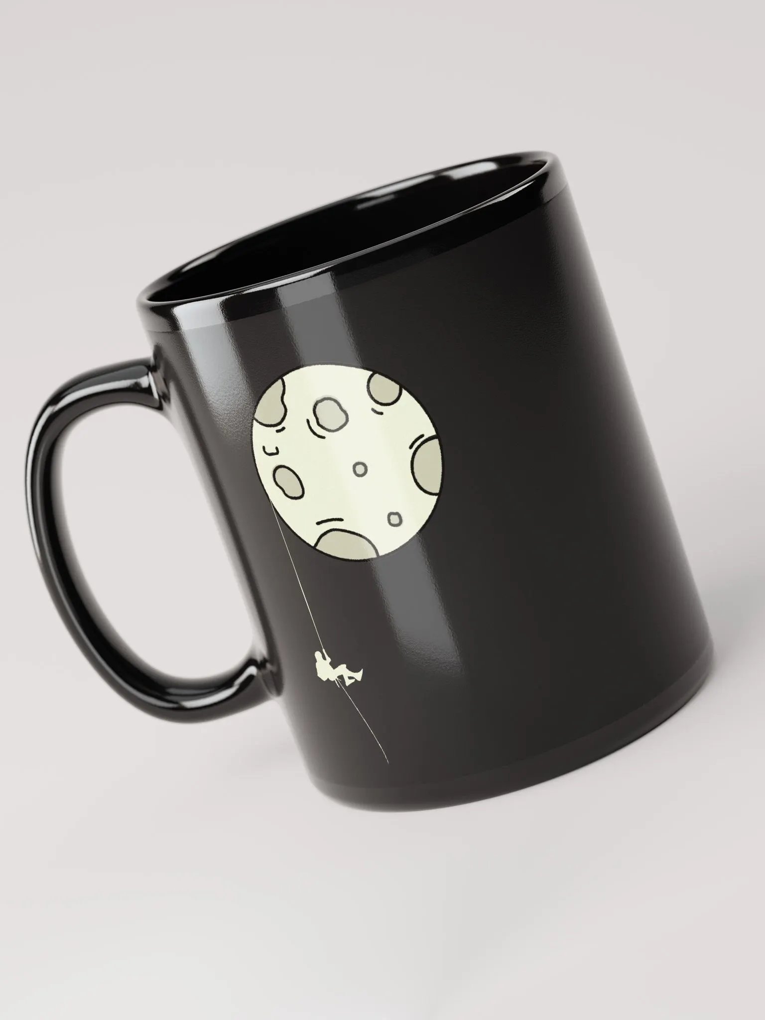 Moon Climber | Black Mug product image (5)