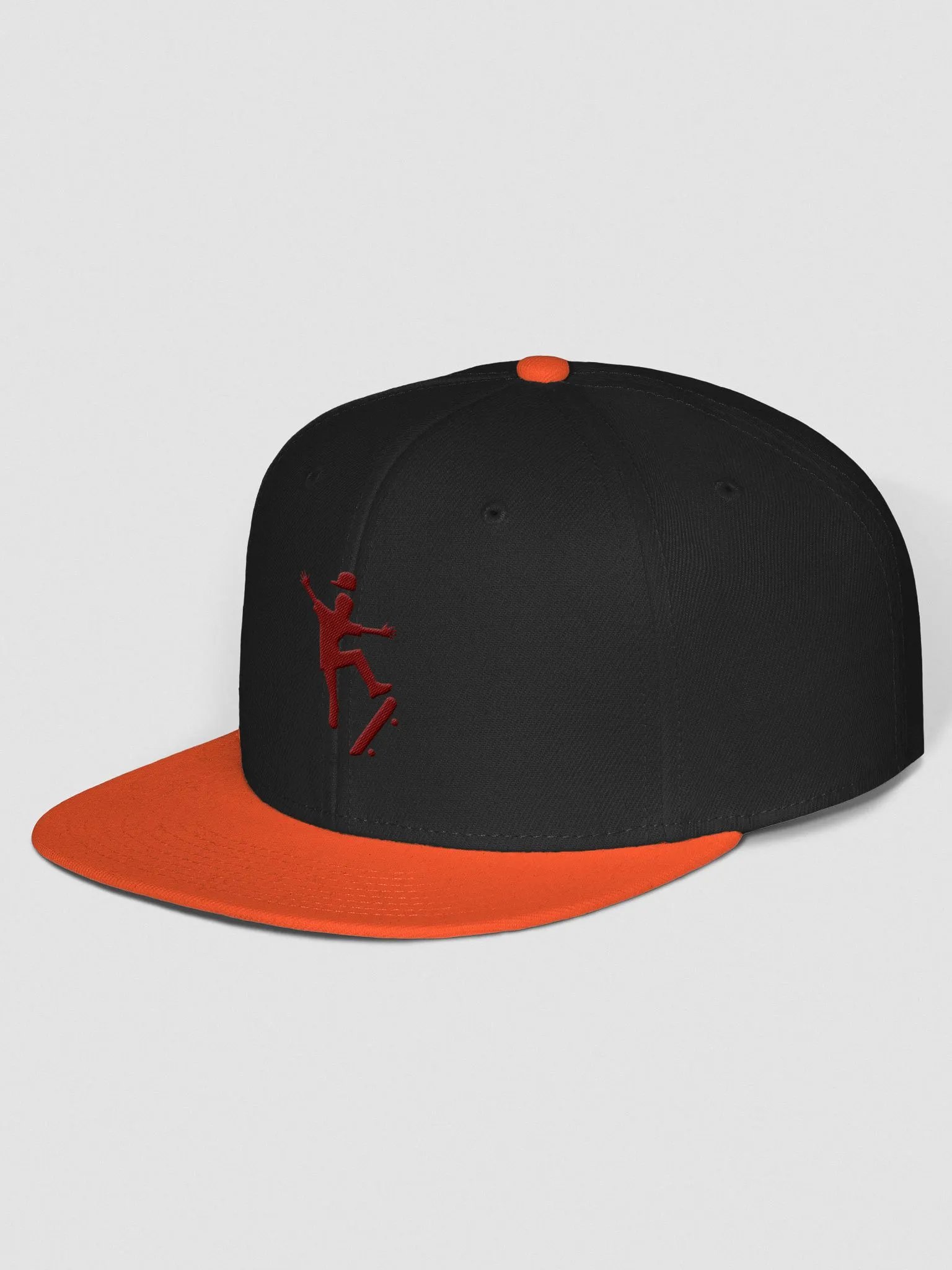 Dazzle Deck Black & Orange Baseball Cap product image (2)
