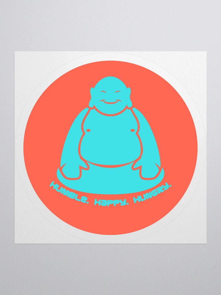 Humble Happy Hungry Vinyl Sticker product image (3)