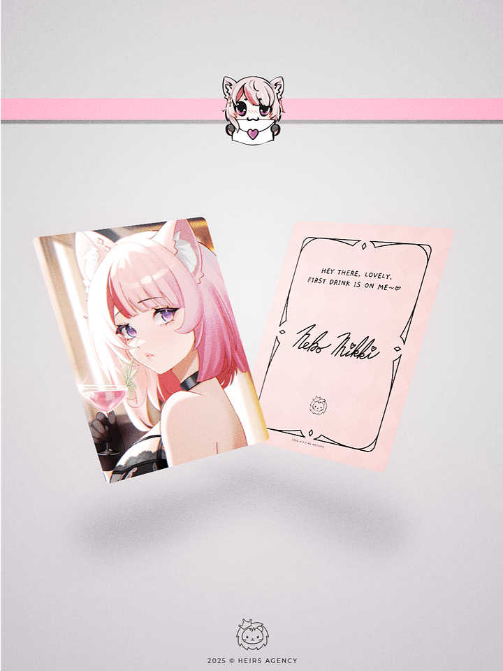 Neko Mikki White Day Bundle - Physical Photocard, Digital Photocard, Voice Pack, and Love Letter product image (2)
