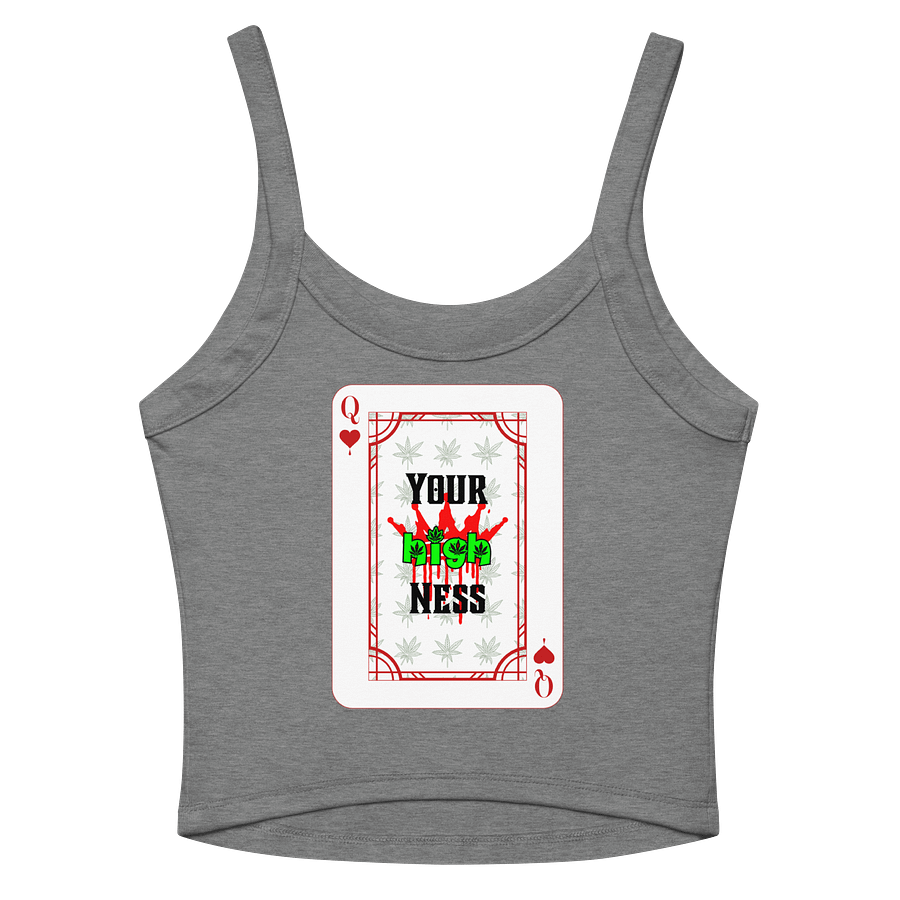 CannaQueen Women's Micro-Rib Tank Top product image (12)