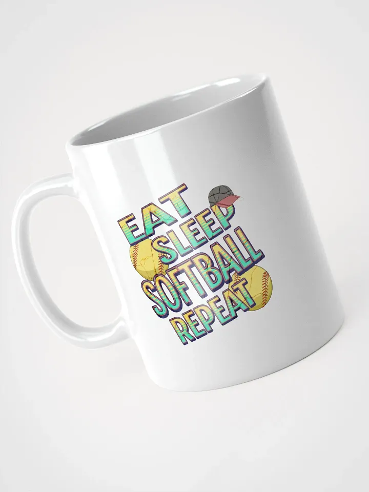 Eat Sleep Softball Repeat Lover's Dream Mug product image (2)