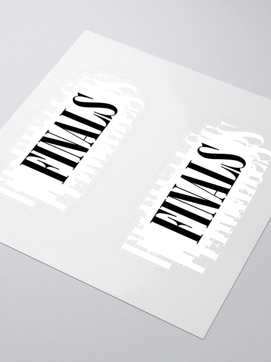 Finals Stamp Sticker product image (3)