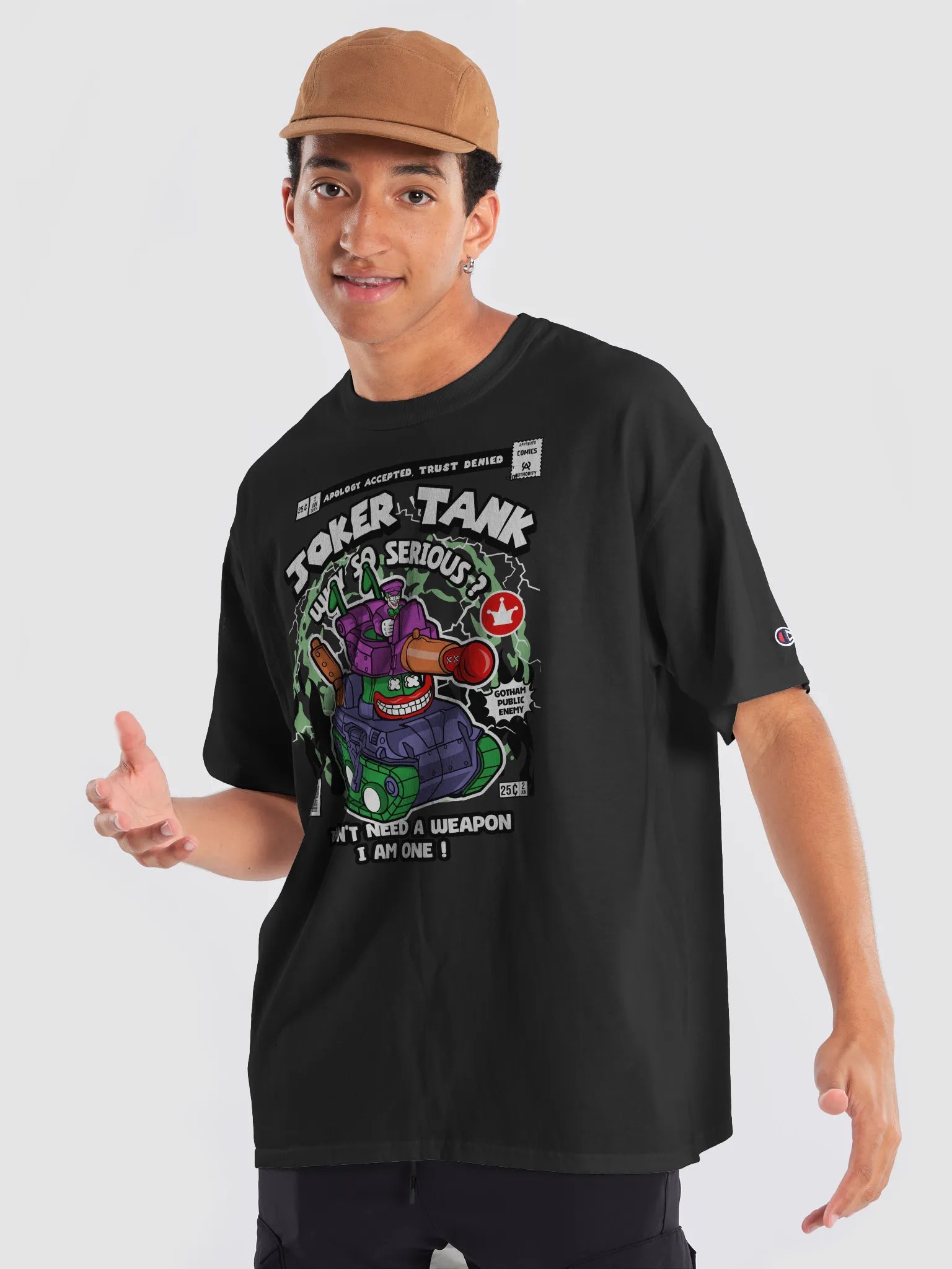Joker Tank - Why So Serious? Relaxed-Fit Tee by Champion® product image (18)