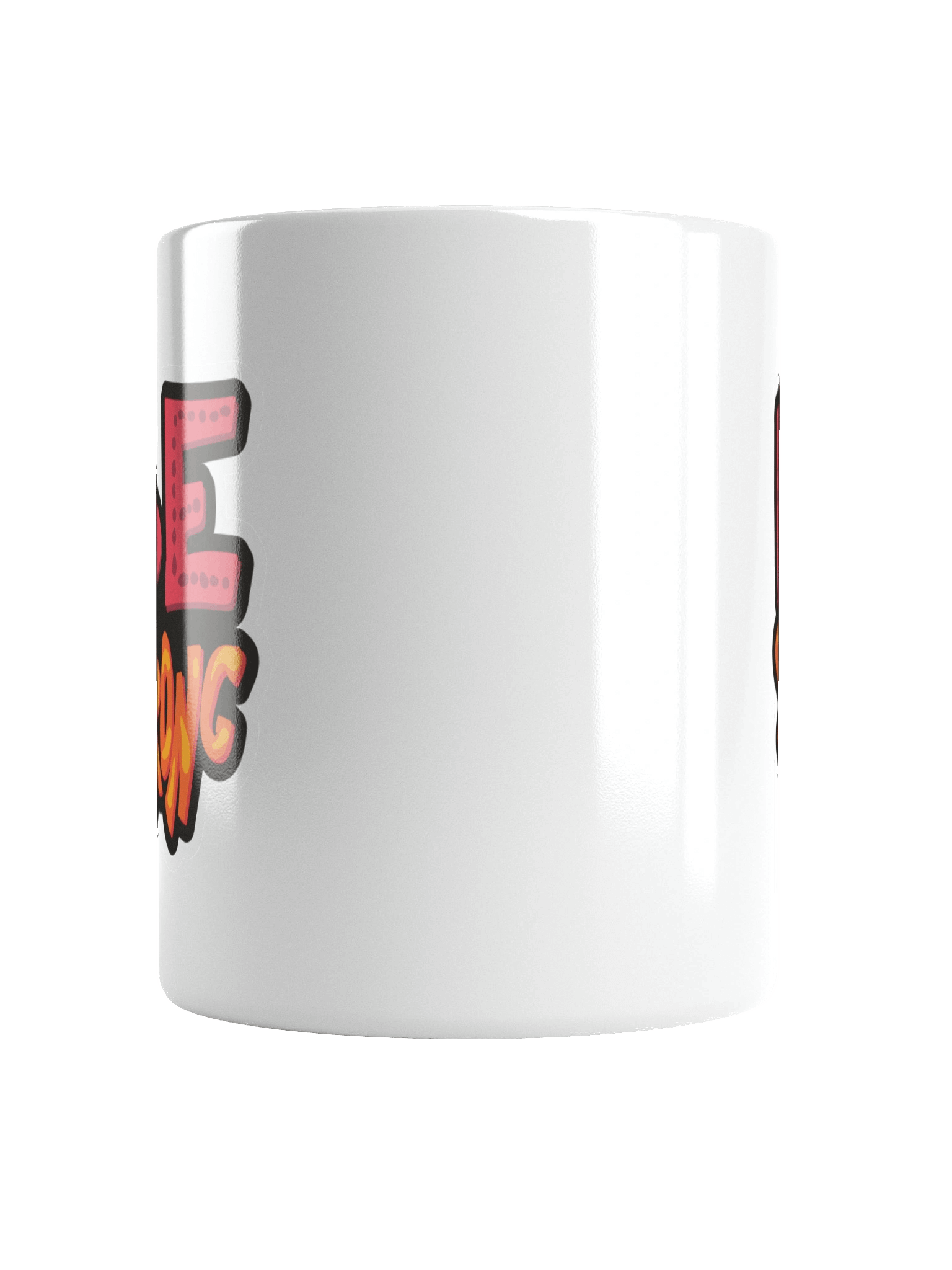 BE STRONG White Glossy Mug product image (6)