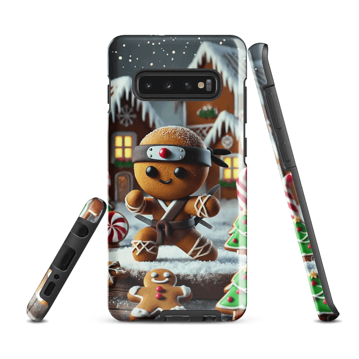 Gingerbread Ninja Samsung Tough Case – Festive Warrior Spirit product image (3)